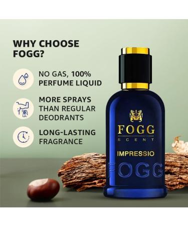 Men Spray Scent Impressio Perfume Long-Lasting Fresh & Powerful Fragrance Spray Eau De Parfum 100Ml - Buy Online on GoSupps.com