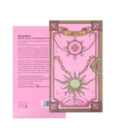 UCANBE Magic Spell Eyeshadow Palette - 18 Color Pigment Matte Shimmer Glitter Eye Shadow Makeup - Buy Online on GoSupps.com
