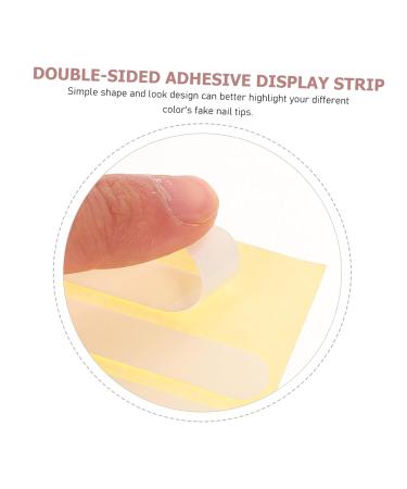VINTORKY 4 Sheets Shear- Double-sided Adhesive Tape Nail Stand for Press on Nails Glue Fragrance Diffuser Bottle Clear Nail Tape Two Sided Tape Double Sided Red Manicure Tools - Buy Online on GoSupps.com