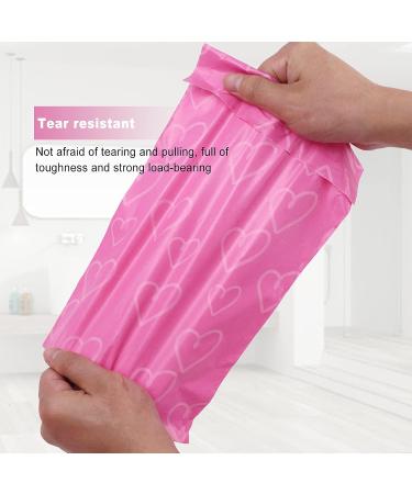 100 Pack Personal Disposal Bags - Self Sealing Bag for Sanitary Napkin & Tampons - Heart Pattern Design - Odor Control - Discreet & Convenient - Buy Online on GoSupps.com