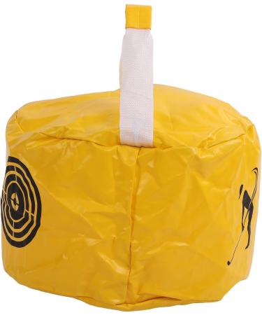 SPYMINNPOO Golf Smash Impact Training Bag - High Density Waterproof PVC - Yellow - Buy Online on GoSupps.com