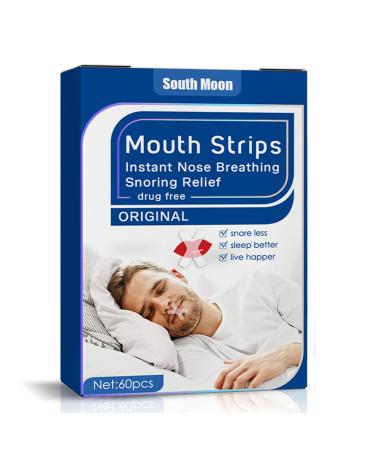 Fekux Stop Snoring Sleep Strips for Less Mouth Breathing Better Nose Breathing for Nighttime Sleep Mouth Tape Snoring Strips 60 Counts