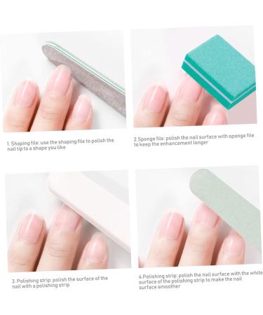 FRCOLOR Sponge Sponge File Nail File Nail Buffer Files Buffer Block Tools Nail Polisher Nail Art Care Sanding Block Files Diamond Nail File Nail Art Tool Nail Buffer Blocks Manicure Art 4X2.5X1.5CM Green - Buy Online on GoSupps.com