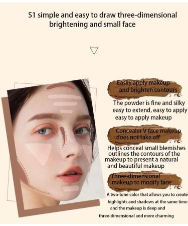 PICKX Highlighter Stick Contouring Stick Concealer Contour Dual 2-in-1 Makeup Concealer Contour Cream Set Lasting Contouring Makeup Set (3PC) - Buy Online on GoSupps.com
