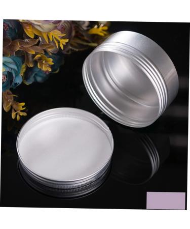 minkissy Box Cosmetic Jars Cosmetic Travel Jar Lip Balms Travel Toiletries Containers Storage Cubes with Lid Aluminum Tin Containers Clear Empty Can Container Small Aluminum Cans with Lids - Buy Online on GoSupps.com