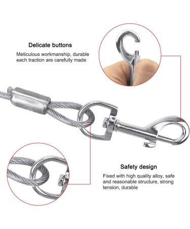 Durable Dog Leash for Big Dogs | Tie-Out Linen & Cables for Small Medium & Large Breeds - Shop Now! - Buy Online on GoSupps.com