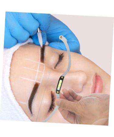 FOMIYES 2pcs Bow Eyebrow Ruler Eyebrow Stencil Ruler Eyebrow Mapping Tool Eyebrow Trimming Positioning Ruler - Buy Online on GoSupps.com