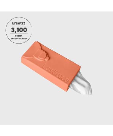 Buy LastTissue Red - Eco-Friendly Reusable Organic Cotton Tissue Box | Sustainable Tissues for International Shipping - Buy Online on GoSupps.com