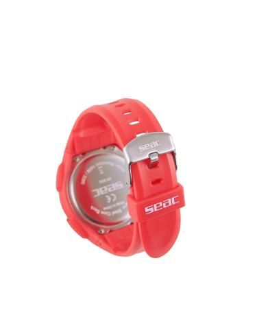 Seac Partner Wrist-Mount Freediving Computer in Red - Buy Online Now - Buy Online on GoSupps.com