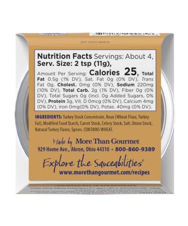 More Than Gourmet Classic Roasted Turkey Demi-Glace - 1.5 Oz Pack of 1 - Buy Online on GoSupps.com