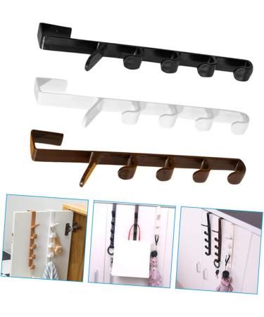 HOOTNEE 3pcs Coat Hangers Towel Rack Hat Hanger Door Hanging Rack Hat Hook Organizer Key Chain Multifunction - Buy Online on GoSupps.com