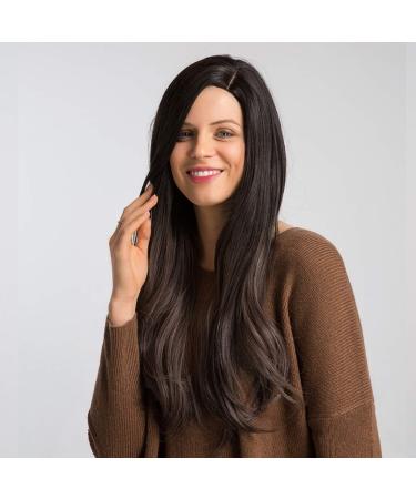 Buy Black Curly Wig for Women | Long Synthetic Brazilian Hair - 80s 60s 70s Cosplay Style - Buy Online on GoSupps.com