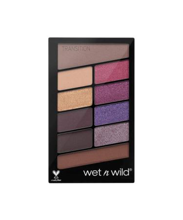 wet n wild - Color Icon 10 Pan Palette - Make-up eyeshadow palette - 10 colors a mix of shimmering and matte finishes for every look - long-lasting easy to blend - Vegan - VIPurple