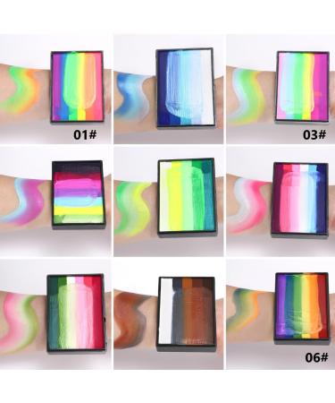  KARLOR 50g palette of children's face paints multicoloured water-soluble for carnival Halloween festival (03#) - Buy Online on GoSupps.com