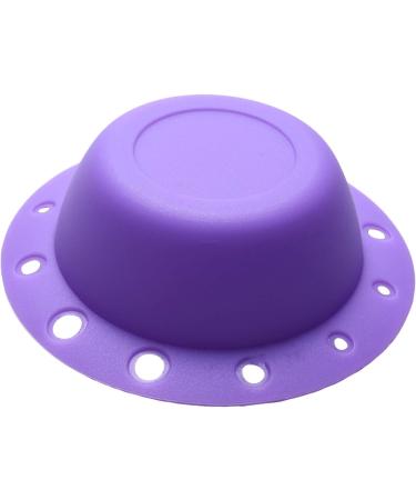 iFutniew Silicone Makeup Brush Cleaner Cleaning Tool Cosmetic Pen Holder(Purple) - Buy Online on GoSupps.com