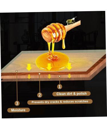 DECHOUS 1pc Natural Beeswax Furniture Polish - Wood Seasoning & Maintenance Wax for Polished Floors & Furniture - Buy Online on GoSupps.com