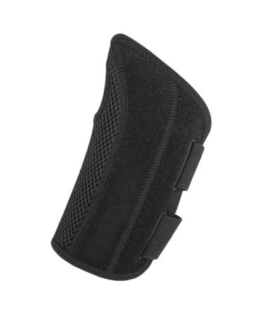Healifty Sports Wrist Brace Sports Wristband Wrist Protector for Wrist Brace Gloves Wrist Supports Wrist Sprain Support Wrist Band Night Splint Wrist Sprain Brace Breathable Stability Belt Black 2 19.5x18cm
