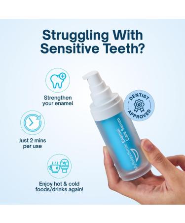 MySweetSmile nHA+ Enamel Care Serum - Sensitive Teeth Relief & Tooth Repair - Mint Flavour Hydroxyapatite Toothpaste 30mL - International Shipping Available - Buy Online on GoSupps.com