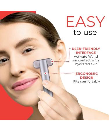 Red Light Therapy Wand for Face - 4-in-1 Anti-Aging & Skin Tightening Tool | Stellar Silver Rejuvenation Massager - Buy Online on GoSupps.com