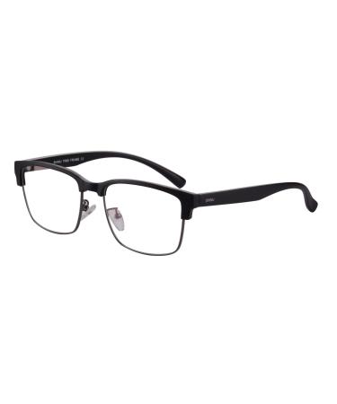 Medolong Progressive Multifocus Reading Glasses Multiple Focus Computer Reading Glasses Progressive Multi-Power multiple focus RG18 C20 matt black on top+1.00 NED+3.00