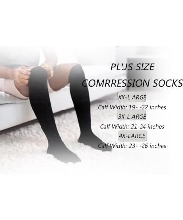 MDGRC Compression Socks for Women & Men - Thick Support Stockings for Calves Thrombosis & Sports - Available in 5XL - Buy Online on GoSupps.com