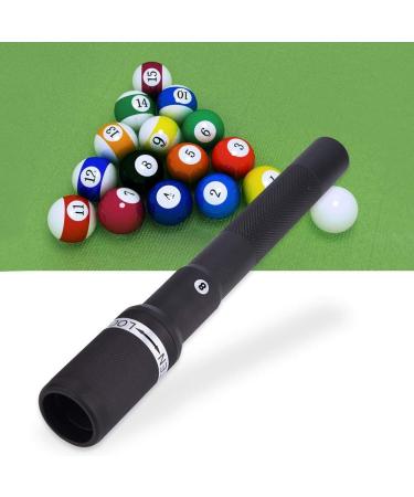 12.6 Aluminum Billiard Telescopic Extension Cue - Black | Adjustable Pool Stick Accessory - Buy Online on GoSupps.com
