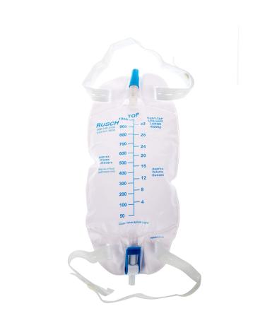 Teleflex (Rusch) Leg Bag A.R. 1000ml (32 Ounce) Leg Bag