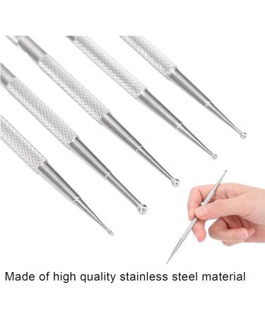 Manicure Dotting Pen Stainless Steel Nail Painting Pen Making Nail Art Decoration for Home DIY Nail Art for Nail Salons for Nail Artists - Buy Online on GoSupps.com
