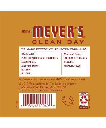 Mrs. Meyer's Clean Day Hand Soap Variety Pack - Apple Cider & Acorn Spice - 2 CT - Buy Online on GoSupps.com