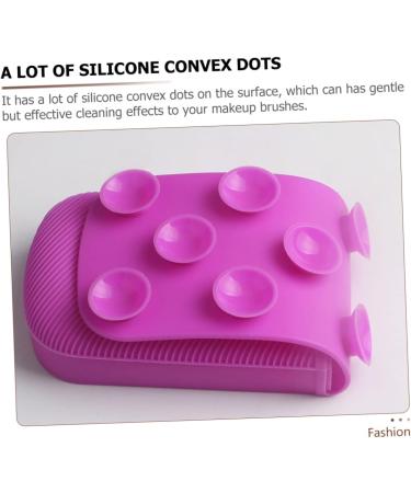 FRCOLOR 4 Pieces Makeup Brush Pad Foldable Brush Cleaner Brush Cleaning Tool Makeup Brush Mat for Brush Cleaning Makeup Tool Cleaning Accessories Multifunctional Wash Pad - Buy Online on GoSupps.com