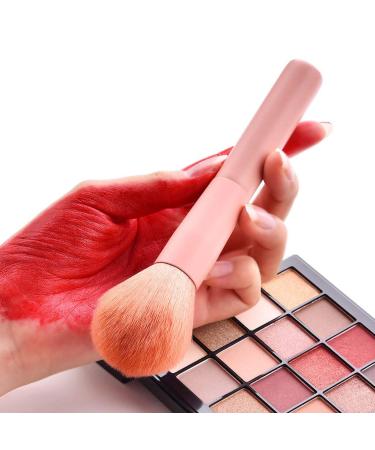 10PCS Pink Wooden Cosmetic Brush Set - Foundation Eyebrow & Eyeshadow Brushes for Flawless Makeup - Buy Online on GoSupps.com