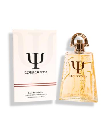 WISDOM POUR HOMME EAU DE PARFUM 3.4 FL.Oz. Amber Woody fragrance for Men's.