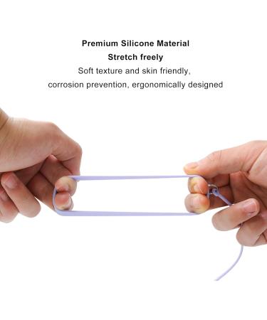 Lash Tweezers Wristband Tweezers Protector Tight Connection Anti Static Silicone Soft Texture for Salon (Purple) - Buy Online on GoSupps.com