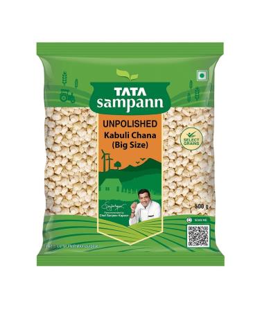 Green Velly Sampann Unpolished Kabuli Chana (Big Size) 500g