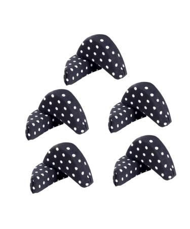 FRCOLOR 5 Pairs High Thicken of Spot Adjustable Insert Soft Too Boot Shoes Mens Womens Sponge Foot Toe Round Forefoot Sneakers Cushion Insoles Brace Sneaker Sole Cap Heel Inserts Shoe As Shown 6.50X3.50X2.00CM
