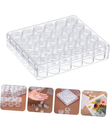 FRCOLOR Nail Stuff Organizer 1 Set Storage Box Sequin Trim Diamond Decor Manicure Organizer Container Clear Container Small Item Organizer Container Clear Bottle Plastic Diamond Box Nail - Buy Online on GoSupps.com