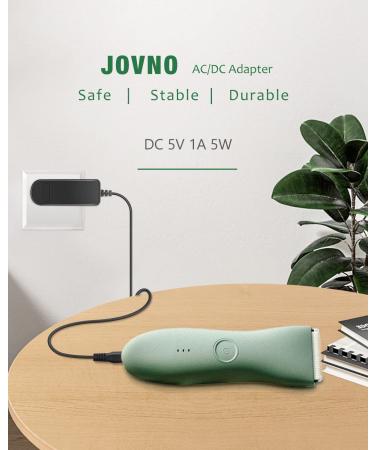 5V Power Cord Replacement Charger for Meridian Grooming Electric Shaver - JOVNO 5V 1A Wall Adapter with 6.6ft Long Cord - Buy Online on GoSupps.com
