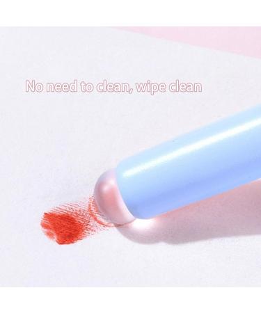 Silicone Nail Brush Round Head Lip Brush Silicone Lip Applicator Reusable Nail Brush Jelly Head Brush Nail Design for Women Nail Art Brush Lip Brush (B) - Buy Online on GoSupps.com