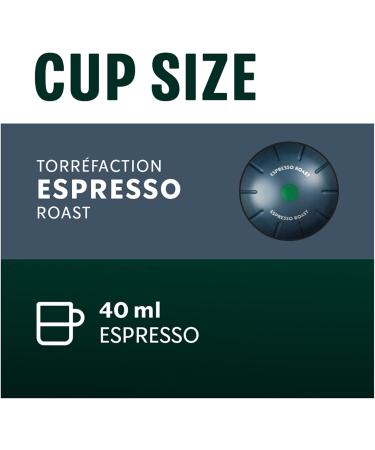Starbucks By Nespresso Espresso Roast Coffee Pods Dark Roast Nespresso Vertuo Line Compatible Capsules 10 Coffee Pods - Buy Online on GoSupps.com