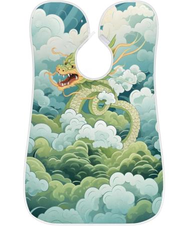 Dragon Beard Bib Apron - Best Beard Hair Catcher for Men | Perfect Father's Day & Christmas Gift for Dad & Husband - Buy Online on GoSupps.com