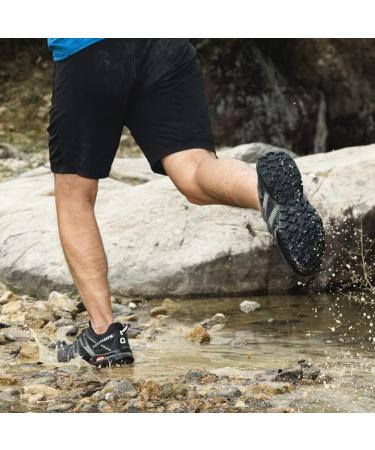 Buy Hitmars Trailrunning Shoes Unisex | Sizes 37-47 | Black & White | International Shipping Available - Buy Online on GoSupps.com