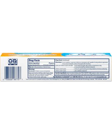 Arm & Hammer Advance White Toothpaste - Extreme Whitening with Baking Soda & Peroxide - 6 oz - Mint Flavor - International Shipping Available - Buy Online on GoSupps.com
