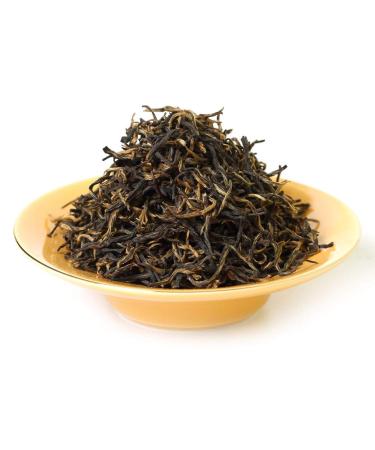 GOARTEA Th Noir Black Tea Bags 2Pcs 250g / Total 17.6oz Fujian Wuyi Jinjunmei Eyebrow Chinese Black Tea Loose Leaf - Golden Buds Jinjunmei
