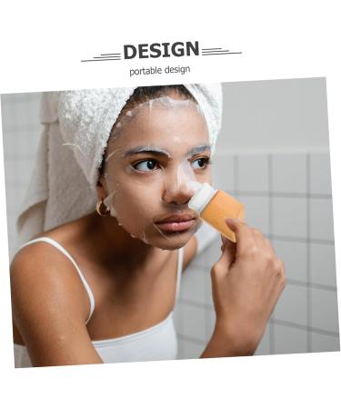 MAGICLULU Face Brush Beech Wood Facial Cleansing Brush Face Cleansing Brush Facial Exfoliator Brush Face Scrubber Exfoliator Brush Exfoliate for Face Scrubber Fiber Manual Exfoliating Brush - Buy Online on GoSupps.com
