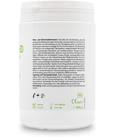 Buy Zeobent Med Detox Powder 650g | Pharmacy Quality Zeolite Bentonite for Heavy Metal Detox & Intestinal Cleaning - Buy Online on GoSupps.com