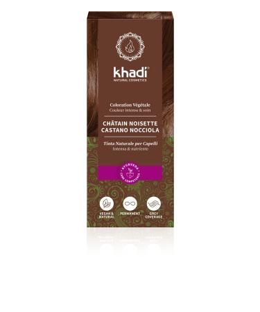 Khadi Herbal Hair Colour Natural Hazel | Premium Natural Hair Dye for Vibrant Long-Lasting Color - Shop Internationally - Buy Online on GoSupps.com