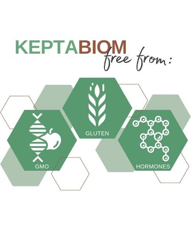 KEPTABIOM Probiotic Tablets for Adults & Kids - Multi-Strain Live Bio Cultures & Prebiotic Inulin - Gut Health & Digestion Support - Buy Online on GoSupps.com
