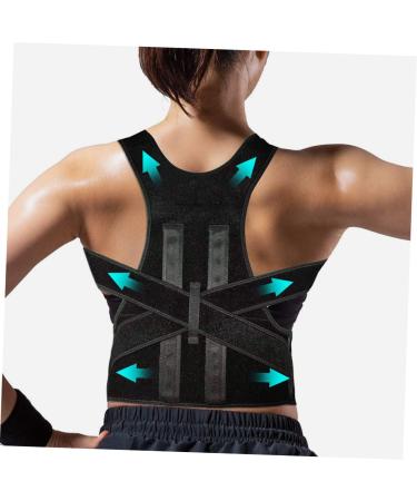 FRCOLOR Back Support Belt - Posture Corrector for Men | Heat Adjustable Hunchback Device | Portable Back Straightener | Family Support Brace - Buy Online on GoSupps.com