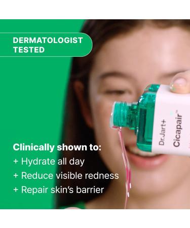 Dr.Jart+ Cicapair Intensive Soothing Repair Treatment Liquid - Hydrating Toner for Redness Reduction | Korean Skin Care 5.07 fl oz - International Shipping Available - Buy Online on GoSupps.com