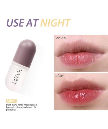 Derol Lip Plumper Oil - Natural Lip Care Essence for Plump, Moisturized Lips (Pink) - Buy Online on GoSupps.com